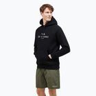 Sweatshrit Hoodie Herren Peak Performance Original Hood black