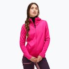 Damen Sweatshirt Hoodie Pullover Peak Performance Rider Tech Zip Hood beetroot purple