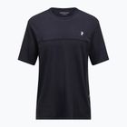 Men's Peak Performance Trail Wollmischung T-Shirt schwarz