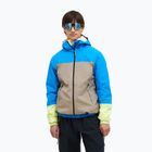 Men's Peak Performance Trail Hipe Shell Jacket leuchtend blau/beige/ sonnig