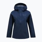 Women's Peak Performance Trail Hipe Shell Jacke blau Schatten