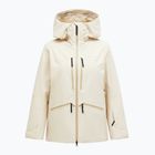 Damen-Skijacke Peak Performance Whitelight APX sand fog