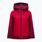 Damen-Skijacke Perak Performance Rider Tech Insulated vertical zenith/tech burgundy