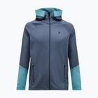 Herrenpullover Peak Performance Rider Essentials Zip Hood Mountain Mist/Deluded Vision