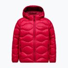 Daunenjacke für Kinder Peak Performance Helium Down Hood Jacket Tech Burgundy/Vertical Zenith