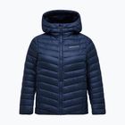Damen-Daunenjacke Peak Performance Frost Down Hood Jacket blue shadow