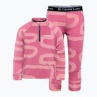 Kinder-Set Didriksons Jadis Pr 5 path heather pink