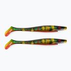 Strike Pro Pig Shad Jr Gummiköder 2 Stück rot-grün TEV-SP172C-133