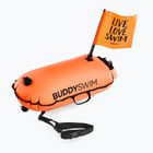 BuddySwim Trockensack mit Flagge 28 l orange Rettungsboje