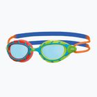 Zoggs Predator Kinderschwimmbrille blau/rot/grün/blau/orange/tint blue