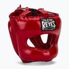 Boxhelm Cleto Reyes mit spitzem Gesicht Nylon Bar rot