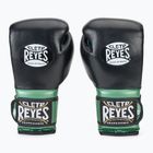 Boxhandschuhe Cleto Reyes Velcro SPaarring green metalic pistachio/black