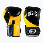 Boxhandschuhe Cleto Reyes High Precision Training Leather black/yellow