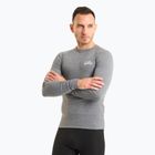 Herren Thermoaktivshirt ODLO Active Warm Originals Bl Top Crew Neck odlo steel grey melange
