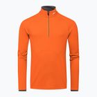 Ski Sweatshirt Hoodie Herren KJUS Feel Midlayer Half Zip kjus orange