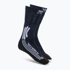 Damensocken X-Socks Trek X Merino midnight blue/arctic white