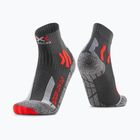 Herren­socken X-Socks Trek Outdoor Low Cut anthracite/red
