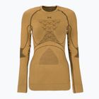 Damen Thermoaktiv-Sweatshirt X-Bionic Radiactor 4.0 gold/black