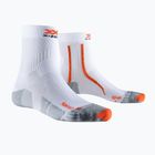 Laufsocken X-Socks Run Fast 4.0 arctic white/trick orange