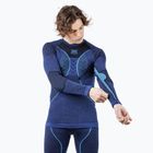 Herren Thermoaktivshirt X-Bionic Merino dark ocean/sky blue