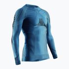 Herren X-Bionic Invent 4.0 Thermo-Sweatshirt blau/anthrazit