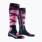 Damenskisocken X-Socks Ski Control 4.0 opalschwarz/magnolienviolett