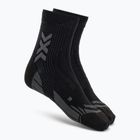 Socken X-Socks Hike Perform Natural Ankle anthracite/turquoise
