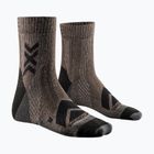 Socken X-Socks Hike Perform Merino Ankle brown/black
