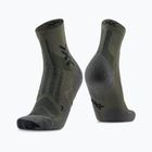 Socken X-Socks Hike Discover Ankle dark sage/black