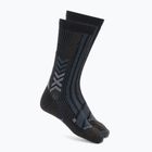 Herren-Socken X-Socks Trekking Perform Merino Crew black/charcoal