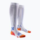 Men's X-Socks Run Expert Effektor OTC Laufsocken weiß/orange/twyce blau