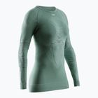 Thermo-aktives Damen-Langarmshirt X-Bionic Energizer 4.0 Salbeigrün/Optikweiß