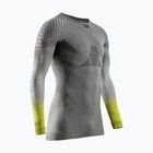 Herren Thermo-Longsleeve X-Bionic Invent Fx Shirt rhino grey/light grey/canary
