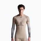 Herren Thermoaktivshirt X-Bionic Invent Fx Shirt sand/light grey/grey