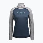 Damen Thermoaktivshirt SCOTT Defend Merino High Neck light grey melange/dark blue