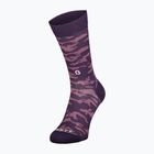 Socken SCOTT Trail Camo Crew dark purple/white