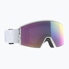 SCOTT React mineral white/enhancer teal chrome/amp pro green Skibrille