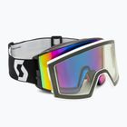 Skibrille SCOTT React mineral black/white/enhancer teal chrome/pro green