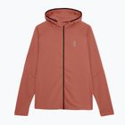 Men's On Klima Zip Hoodie rotbraun