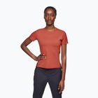 Women's On Performance-T Rotbraun/Rubinrot Laufshirt