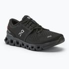 Damen Laufschuhe On Cloud X 4 schwarz/eclipse