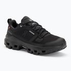 Herrenschuhe On Running Cloudrock Low Waterproof black/black