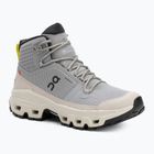 Schuhe Damen On Cloudrock Mid Waterproof alloy/ice