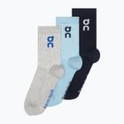 Socken On Logo High 3 Paar wash/navy