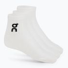 Socken On Running Logo Sock Mid 3 Paar white