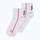 Socken On Running Court Mid white/pink