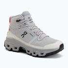 Damen-Wanderschuhe On Cloudrock Mid Waterproof glacier/alloy