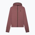 Laufsweatshirt für Herren On Climate Zip Hoodie barberry