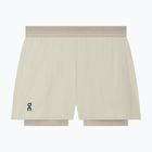 Damen-Laufshorts On 3" Performance 2/1 hare/brume
