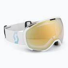 Skibrille SCOTT Faze II LS white/soft pink/light sensitive bronze chrome